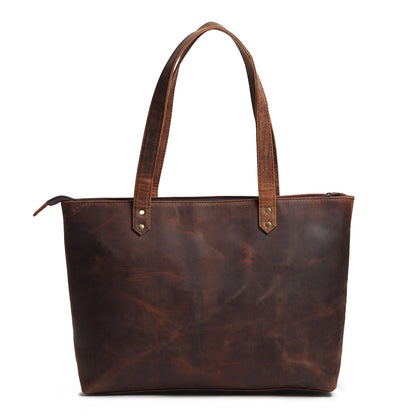 Rachel Large Leather Tote by Classy Leather Bags, stylish leather handbag with spacious interior and sturdy handles.