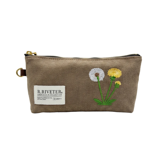 Lucy | Dandelion Military Child - Chocolate Washed Canvas